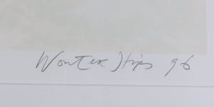 Wouter Stips - Zeefdruk, Een beetje gelukkig - Ingelijst kopen? Bied vanaf 50!