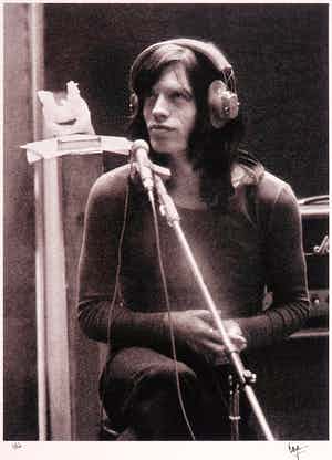 Bill Wyman - (Rolling Stones): Gesigneerde foto - Mick Jagger (Rolling Stones) verkocht voor € 150!