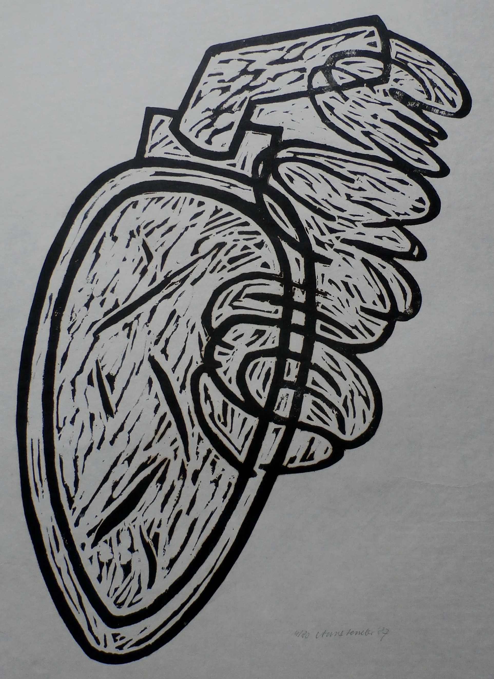 Anne Semler - lino - 1987 kopen? Bied vanaf 10!