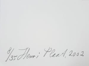 Henri Plaat - Geometrische compositie met fragmenten van cijfers, litho (laatste keer!) kopen? Bied vanaf 75!