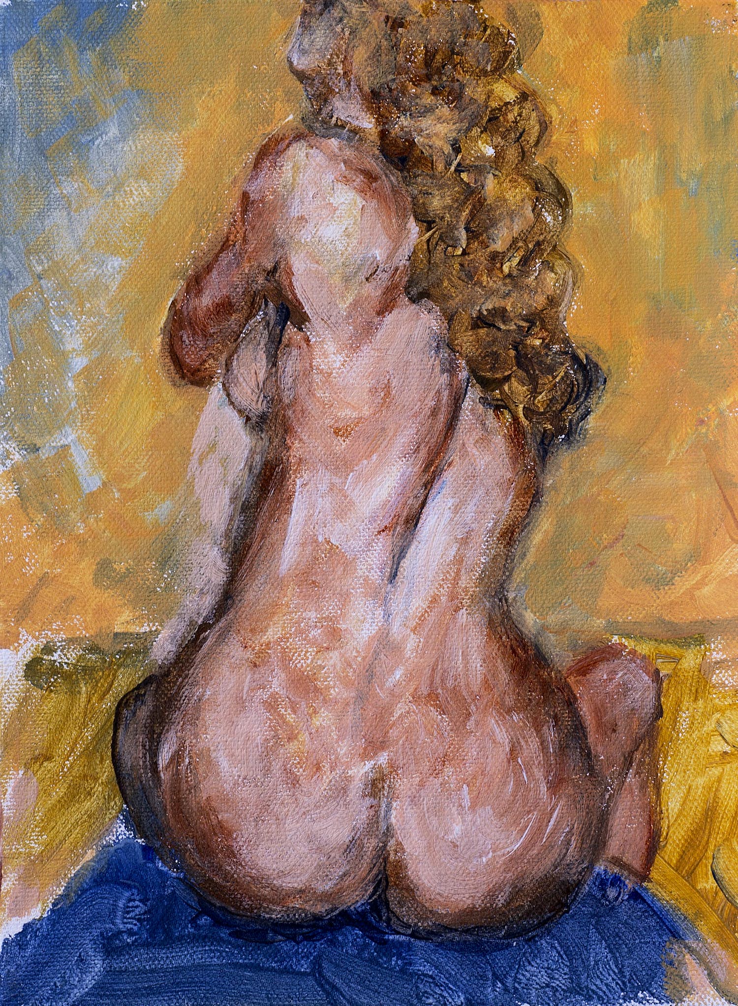 Paul Nieuwendijk - Studie vrouwelijk naakt verkocht voor € 50!