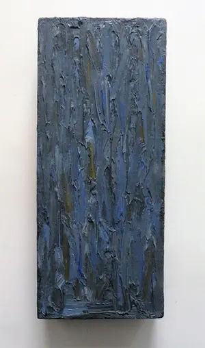 Vincent Hamel - VERFSTRUCTUUR (blauw) 1999 kopen? Bied vanaf 135!