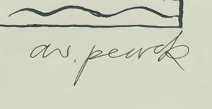 A.R. Penck - Handgesigneerde ets - Ingelijst kopen? Bied vanaf 1!