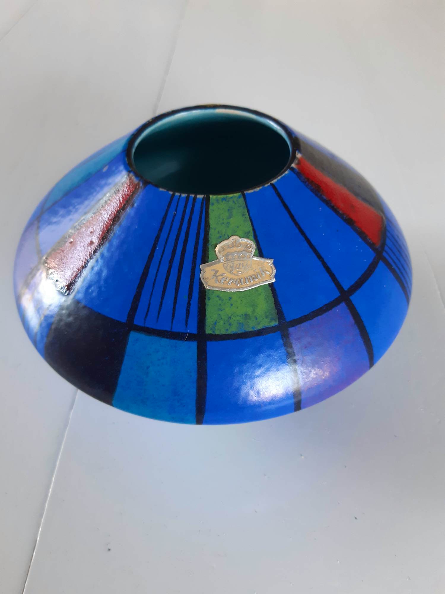 Bodo Mans - Bodo Mans vaas Dekor Reims uit 1960 kopen? Bied vanaf 75!