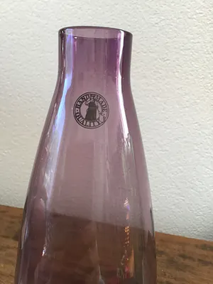 Niet of onleesbaar gesigneerd - 3 glazen vazen, kristal en handmade quality kopen? Bied vanaf 1!