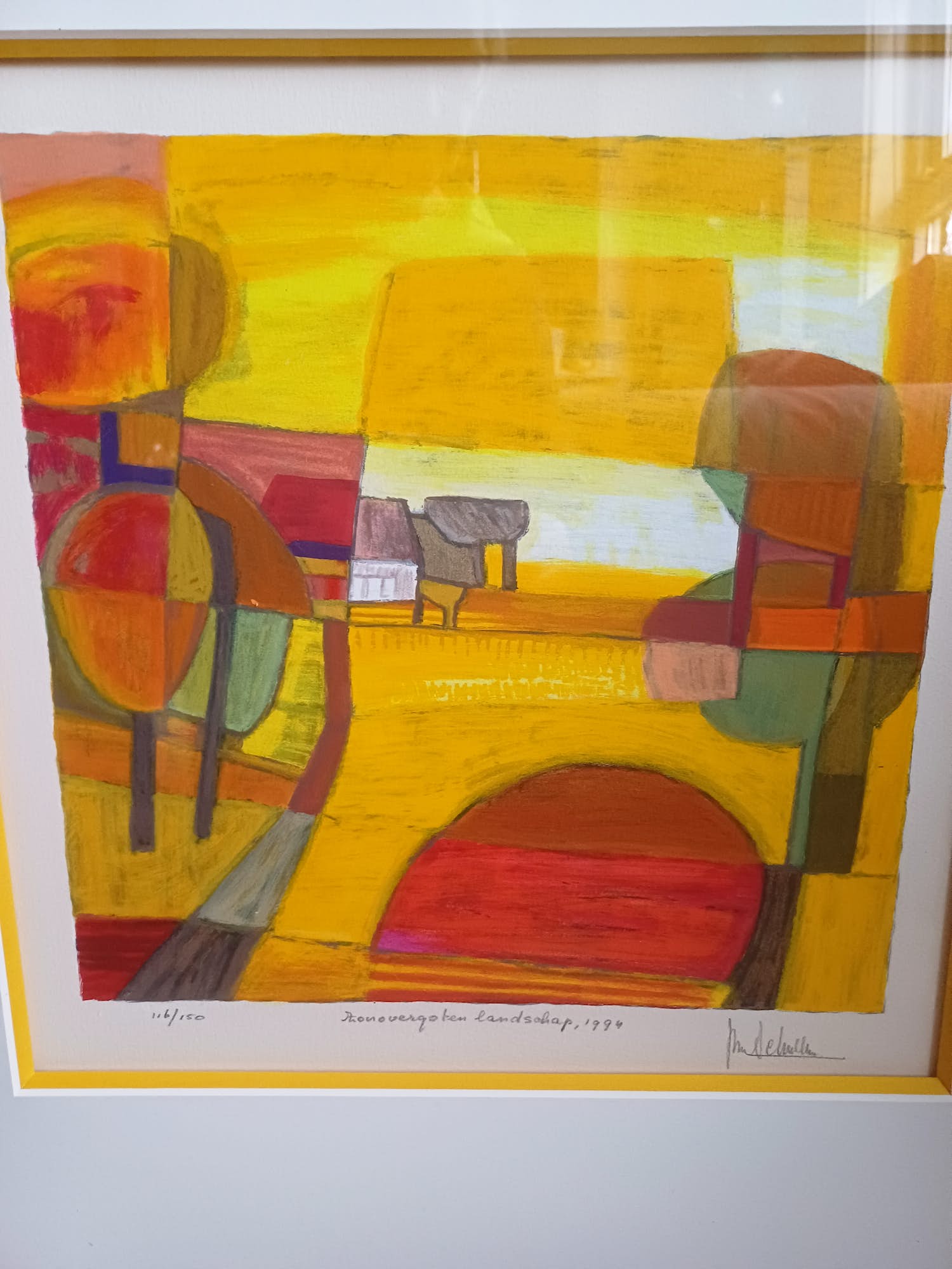 Ton Schulten - Zonovergoten landschap kopen? Bied vanaf 100!