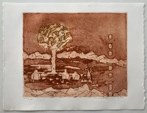 Jan Montyn - kleurenets - 'Sierra Rosario' - 1999 (KLEINE OPLAGE) kopen? Bied vanaf 120!