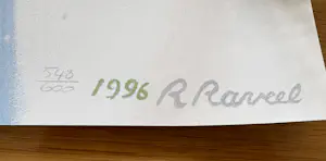 AcheterRoger Raveel - Portret Georges Peirs? Enchérissez de 150!