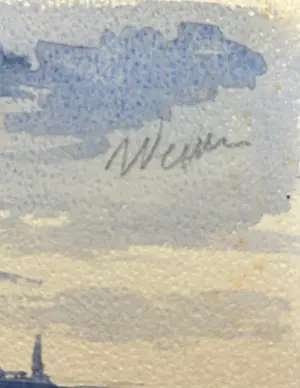 Willem Weissenbruch - Rivierlandschap kopen? Bied vanaf 40!