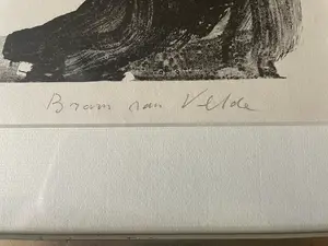 Bram van Velde - zwart wit zonder titel kopen? Bied vanaf 300!