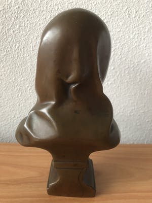 Brons (Onbekend) - Prachtige buste jaren 20 / 30 kopen? Bied vanaf 45!