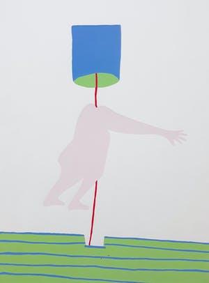 Ad Gerritsen - Man zonder hoofd doorspiest door een lamp… Of zoiets. kopen? Bied vanaf 35!