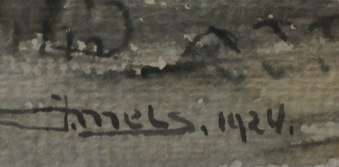 Jacques Mels - Aquarel - 1924 kopen? Bied vanaf 65!