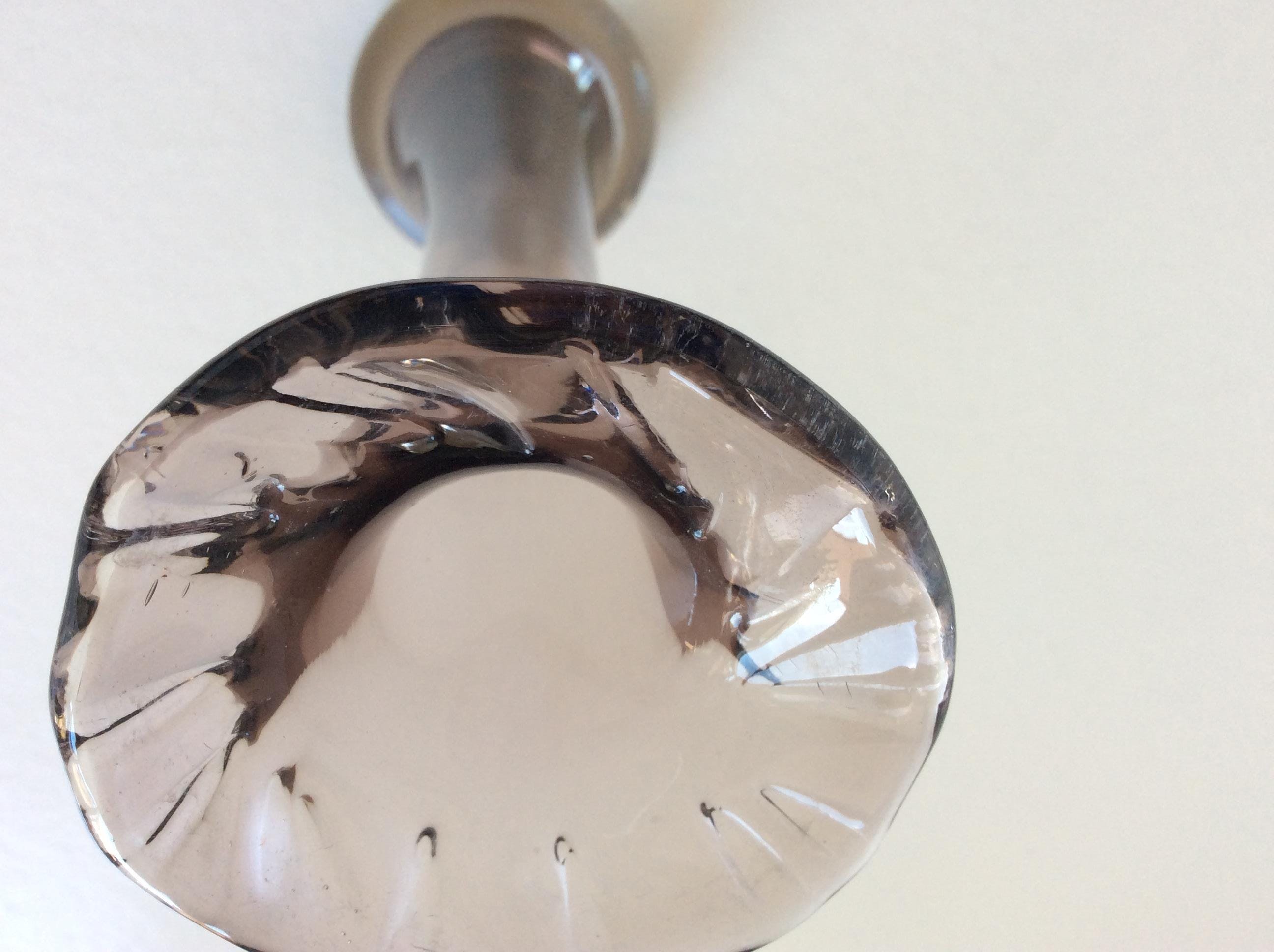 Niet of onleesbaar gesigneerd - Sarner kristal Zwitserland - mondgeblazen vaas kopen? Bied vanaf 1!