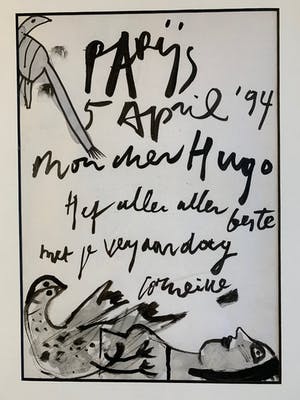 Corneille - "Mijn beste Hugo Claus - Parijs 5 april '94 kopen? Bied vanaf 990!
