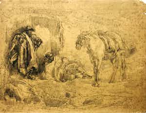 Johannes Hendricus Jurres - zonder titel verkocht voor € 70!