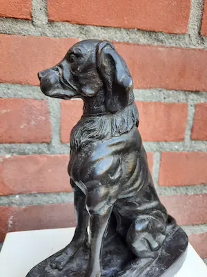 Niet of onleesbaar gesigneerd - Hond in brons kopen? Bied vanaf 1!