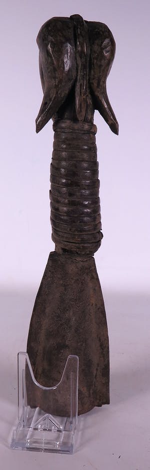 Fang - Oude ceremoniële bel kopen? Bied vanaf 60!