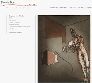 Constant - de draad van Ariadne- gesigneerde ets / aquatint kopen? Bied vanaf 499!