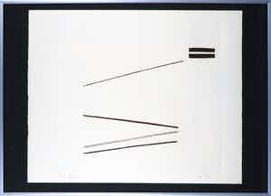 Adri Frigge - Kleurenets, Zonder titel - Ingelijst verkocht voor € 35!