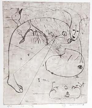 Henk Visch - Ets, De weg... nr. 7 verkocht voor € 1!