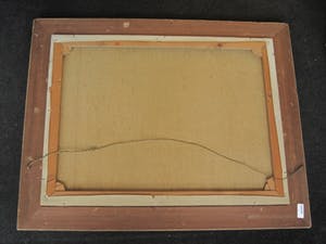 Jan Bleijs - GROOT en sfeervol impressionistisch olieverf "Kust en Duinlandschap" gesigneerd kopen? Bied vanaf 10!