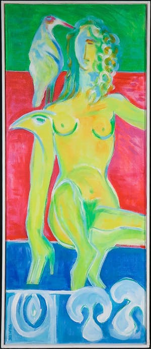 Joe Wols - Acryl op doek, Tweeluik - ingelijst kopen? Bied vanaf 1!