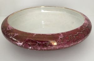 Societe Ceramique - Unica rood parelmoer schaal kopen? Bied vanaf 25!