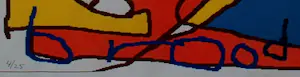 Herman Brood - Ingelijste zeefdruk: ‘Wat zeg jij?’ (oplage slechts 25 stuks!) kopen? Bied vanaf 299!