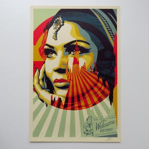 AcheterShepard Fairey - Target Exceptions? Enchérissez de 1!