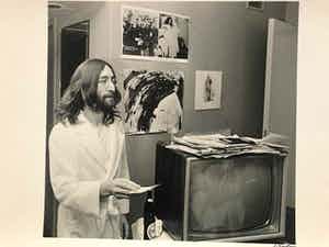 Nico Koster - John Lennon Yoko Ono Hilton Amsterdam 1969 verkocht voor € 100!