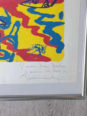 Jan Nieuwenhuijs - ( CoBrA lid ) , Compositie Zonder titel kopen? Bied vanaf 199!