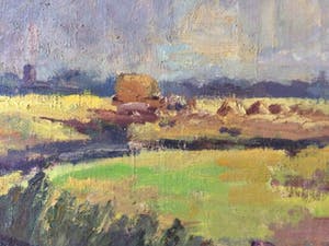 Frits Giltay - Veldweg in de zomer kleurrijk kopen? Bied vanaf 99!