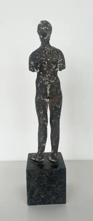 Paul de Swaaf - Brons, Staand figuur + boek! kopen? Bied vanaf 300!