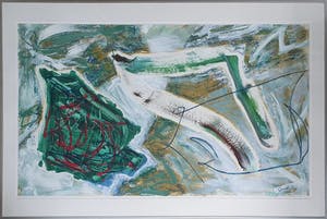 Hans Cornel - Schilderij (1991) - Ingelijst - Zeer groot. kopen? Bied vanaf 1!