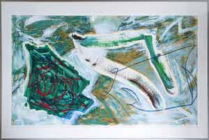 Hans Cornel - Schilderij (1991) - Ingelijst - Zeer groot. verkocht voor € 1!