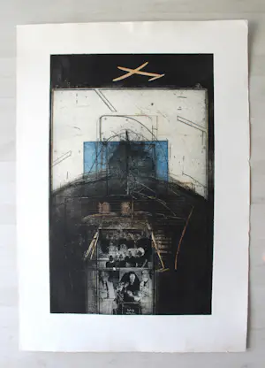 Karl Fred Dahmen - „Zutritt verboten" - Auflage von 75 - signiert - (100 x 65 cm) kopen? Bied vanaf 190!