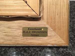 Nanne Balyon - dorpsgezicht met kerkje kopen? Bied vanaf 85!