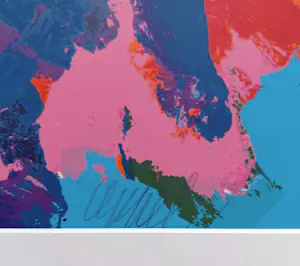 Karel Appel - Hoofden als bloemen, zeefdruk (mooi ingelijst) kopen? Bied vanaf 1250!