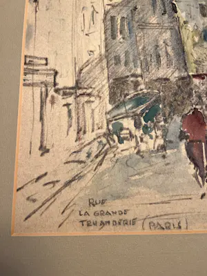 Buy Albert Zwartjes - Rue la grande Truanderie (Paris)? Bid from 65!