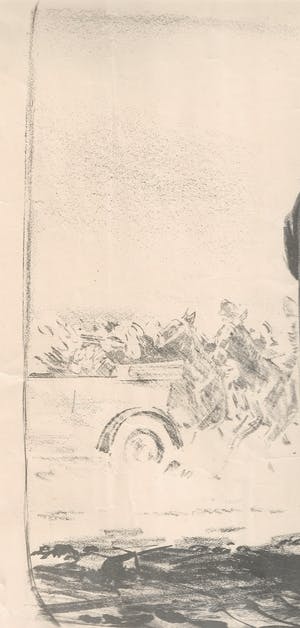 Piet van der Hem - "El Rey" - Spotprent op door Kerk aanbeden Koning - 1914 kopen? Bied vanaf 30!
