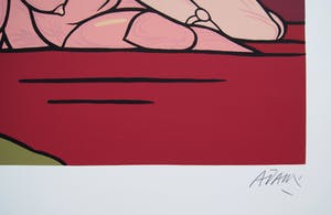 Valerio Adami - zeefdruk, Palleas et Melisande kopen? Bied vanaf 100!