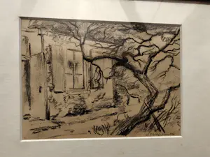 Buy Alexander Gerhardus Dieperink - Houtskooltekening? Bid from 40!