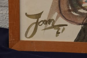 Joan Bakker - Compositie, 1971 - Aquarel op papier - BKR Rotterdam kopen? Bied vanaf 20!