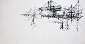 Constant - litho: New Babylon - 1963 verkocht voor € 399!