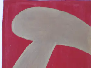 Herman Stammeshaus - Paddestoel - Sjabloondruk kopen? Bied vanaf 45!