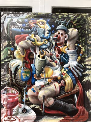 Marcus van Soest - Abstract figuratief kopen? Bied vanaf 50!