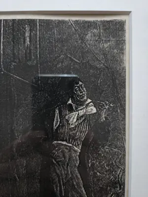 Felicien Rops - La Repetition. Dame aan trapeze. kopen? Bied vanaf 79!