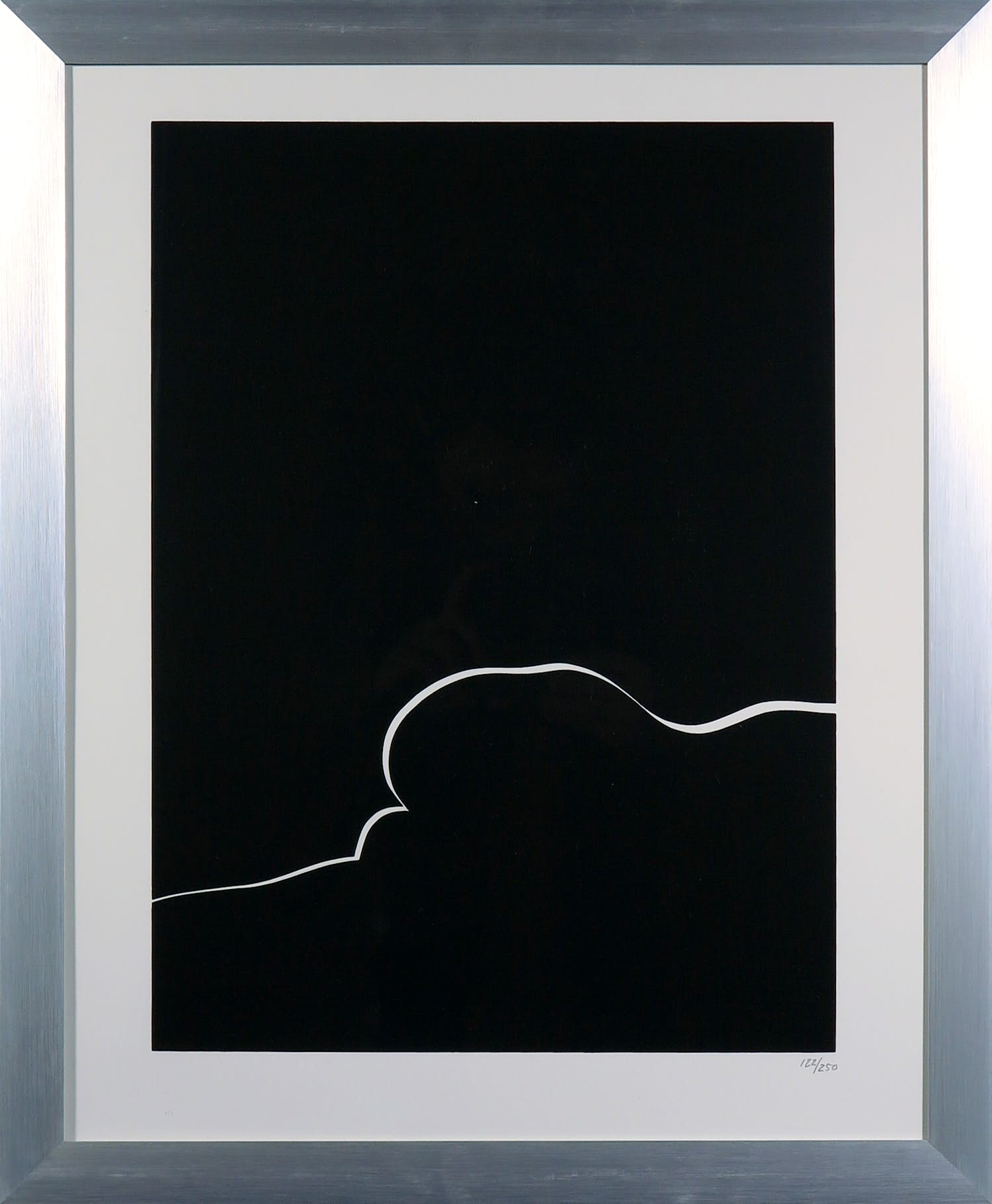 Harry van Kuyk - Zeefdruk uit het portfolio Grafinu - Ingelijst verkocht voor € 1!