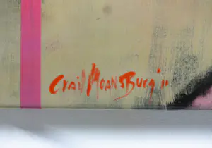 Crail Moansburg - Acryl/ gemengde technieken op doek, The wild women kopen? Bied vanaf 150!